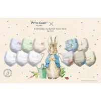 ☇ หน้ากากปิดปาก ลายการ์ตูน Peter Rabbit 3PLY สําหรับผู้ใหญ่ 000 10 50 ชิ้น