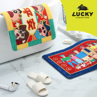 LUCKY HOME  พรมผ้าเช็ดเท้า พรมห้องน้ำ ลายชินจัง(มี 3 ลาย) ขนาด: 50 x 80 cm CHIN