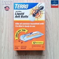 TERRO® T300 Liquid Ant Baits 6 or 12 Bailt Stations ผลิตภัณฑ์กำจัดมด