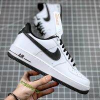 2023Af1 Force 1 Low White และ Black Panda รองเท้าส้นแบน สําหรับผู้ชาย และผู้หญิง DH7561-10