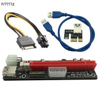 【Big-promotion】 The Power Hub USB 3.0 Extender สายเคเบิลที่มีความยืดหยุ่น PCIE PCI-E PCI Express 1X 16X Riser SATA 4Pin 6Pin พลังงานสำหรับ BTC คนงานเหมืองการทำเหมืองแร่