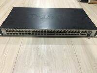 Gigabit Switching Hub D-LINK (DES-1210-52) 48 Port + 4 Port Gigabit Layer2 - Web Smart Switch มือสอง มีประกัน LT