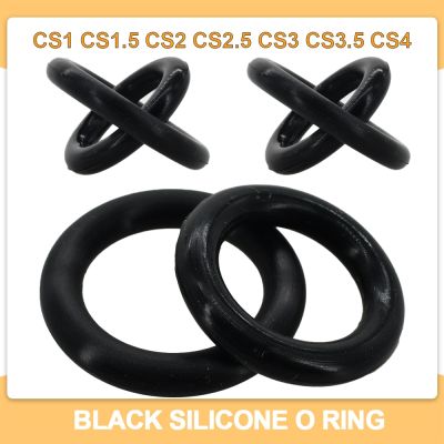 Black Silicone O Ring  Washers  Food Grade Sealing Rings Waterproof Insulated Silicon O-Rings  VMQ Gasket CS1 CS2 CS2.5 CS3 CS4 Gas Stove Parts Access