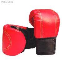 Faux Leather High Quality Adult Ladies / Mens Boxing Gloves Leather MMA Muay Thai Sanda Equipments 8 10 12 6OZ boks