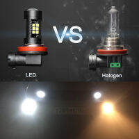 (Spot Goods) H11ไฟ LED รถยนต์หลอดไฟ LED อัตโนมัติ3030ไฟวิ่งกลางวันสีขาว DRL ไฟตัดหมอก6000K 12V - 24V LEDs Driving LampSuggest Order 、.