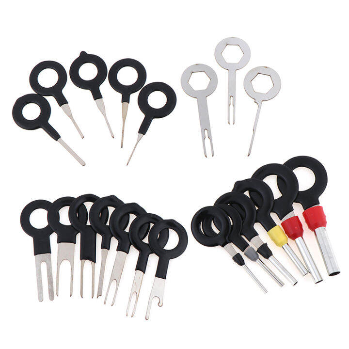 FUYU 21Pcs Car Wire Terminal Removal Tool Wiring connector Pin