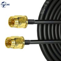 5D-FB Extension Cable SMA to SMA Male Connector Female Plug Coaxial Cable for CDMA GSM 3G 4G LTE WiFi Antenna RF Coax Cable 1M