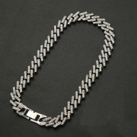 Cuban Link Chain สร้อยคอ Hip Hop เครื่องประดับเครื่องประดับโซ่สร้อยคอผู้หญิงผู้ชาย Luxury Accessories