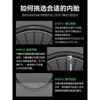 Original Locke Brothers bicycle mountain bike inner tube 26/27.5 inch 1.95/2.125 butyl rubber tire Meifazui