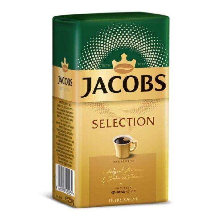 turkish-foods-กาแฟ-jacobs-selection-filter-coffee-ขนาด-250-กรัม-สัญชาติเยอรมัน-สินค้าคุณภาพจากประเทศตุรกี