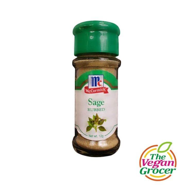 Mccormick Vegan Sage Ground Rubbed 12g Lazada PH