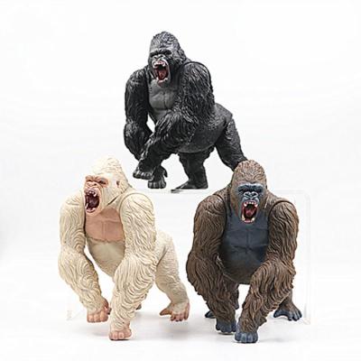 15ซม. Gorilla Kong King Action Figure จำลองสัตว์ PVC Action Figure Collection ของเล่นตุ๊กตาเด็ก Gift