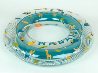 Inflatable pool ring 65 cm Kids 6- 9 Years Transparent SAVANNAH ห่วงยางว่ายน้ำแบบเป่าลมชนิดใสสำหรับเด็กอายุ 6- 9 ปี ขนาด 65 ซม. รุ่น SAVANNAH