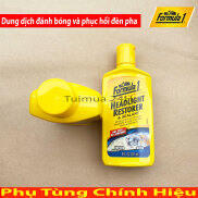 HCMDung dịch đánh bóng và phục hồi đèn pha cho Ôtô và xe máy 237ml FORMULA