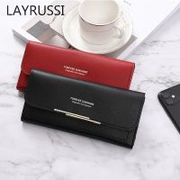 【hot】❄❀  LAYRUSSI Fashion Ladies Wallet Card Classic Purse Leather Holder