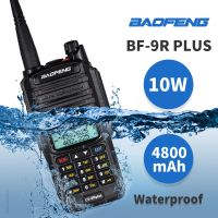 เครื่องรับส่งวิทยุพลังงานสูงกันน้ำ IP68วิทยุสื่อสาร Baofeng UV-9R Plus VHF UHF วิทยุสองทางเครื่อง UV9R บวกวิทยุ Ham CB แบบพกพาสำหรับ J93ล่าสัตว์