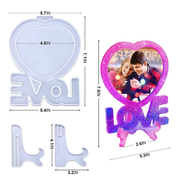 resin-picture-frames-molds-for-epoxy-resin-heart-shape-amp-love-word-silicone-epoxy-molds-for-diy-crafts-home-decor