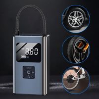 New Car Tire Inflator Bicycles Air Pump 12V 150PSI Wired/Wireless Compressor Pump Electric Air Inflation For Motorcycles Balls Air Compressors  Inflat