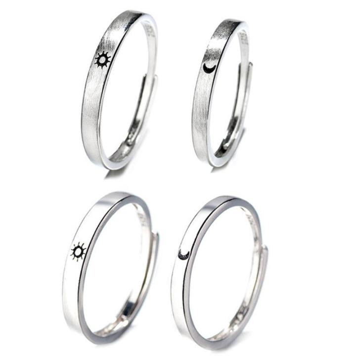 sun-และ-moon-lover-ชุดแหวนคู่แฟชั่นผู้ชายผู้ชายผู้หญิงหมั้นแหวนแต่งงานเครื่องประดับของขวัญ