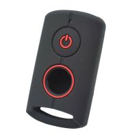 dvfggv Black Motor Remote Key Fob Case for Yamaha NVX155 XMAX XMAX300 QBIX AEROX JAUNS 2018