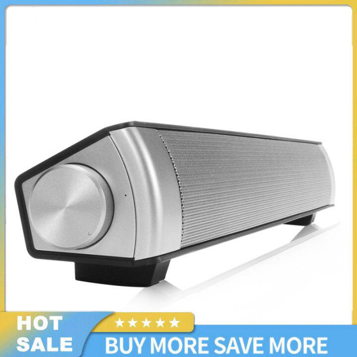 Sound Bar Wireless Subwoofer Bluetooth Speaker Black Lazada PH