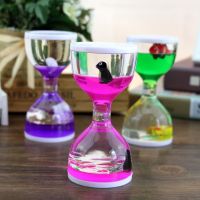 Creative marine animal big cup oil dripping oil drip hourglass timer ornament marine museum student children birthday gift