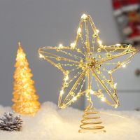 [COD] Cross-border New Products Ornaments Wrought Iron Beaded Top Star