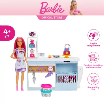 Barbie Bakery Cake Decorating Playset You Can be Anything Doll included NEW  | eBay