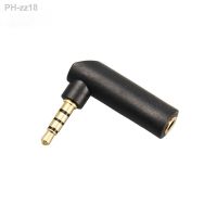 3.5mm Male to Female 90 Degree Right Angled Adapter Converter Headphone Audio Microphone Jack Stereo Plug Connector