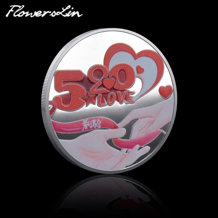 flowerslin-520-i-love-you-commemorative-coin-of-romantic-love-hand-in-hand-loveheart-coin-souvenir-qixi-valentines-day-gift