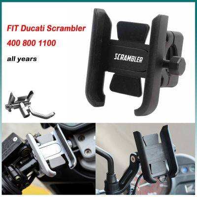 For Ducati Scrambler 400 800 1100 Handlebar Mobile Phone Holder GPS stand bracket Motorcycle accessories