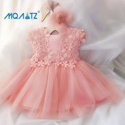 MQATZ Váy Bé Gái Váy Công Chúa Đầu Tiên Hoa Dự Tiệc