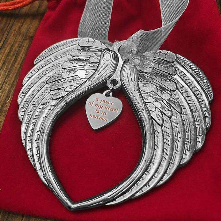 angel-memorial-photo-frame-a-piece-of-my-heart-is-in-heaven-ornament-for-christmas-tree-personalized-memorial-ornaments-metal-picture-frames-silver-photo-frame-hanging-memorial-ornament-like-minded