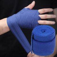 2pcs 2.5m Sports Cotton Kick Boxing Bandage Sanda Taekwondo Wrist Hand Gloves Wraps Straps Sportswear Equipment Supplies