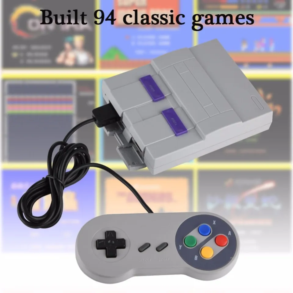 Classic Mini Edition Console Entertainment System Compatible with Super  Nintendo Games Retro Handheld Mini Video Game