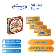 QUÀ TẶNG combo 1 hộp Tipo cookies 90 và 4 gói Gold daisy lương khô hạt