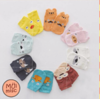 MUIMISC - ถุงเท้าเด็ก KIDs SOCK ใส่ได้ตั้งแต่ แรกเกิด ถึง 2 ขวบ มีกันลื่น ลายการ์ตูน