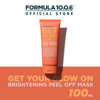 Formula10.0.6 มาส์คชนิดลอกออกเพื่อผลัดเซลล์ผิว Get Your Glow On Brightening Peel Off Mask (พาพาย่า+ไซตรัส) ขนาด 100ml.