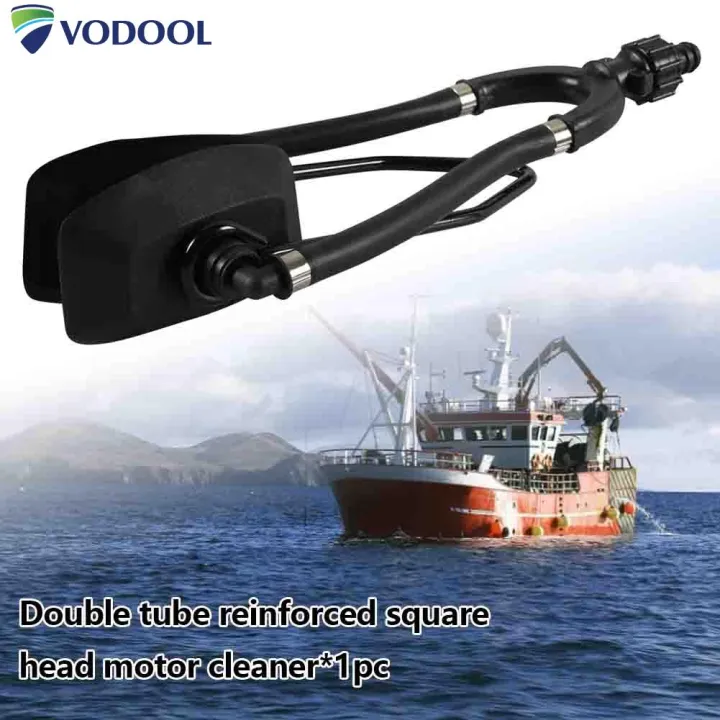 Universal Dual Water Feed Outboard Motor Flusher for Boat Marine Engine