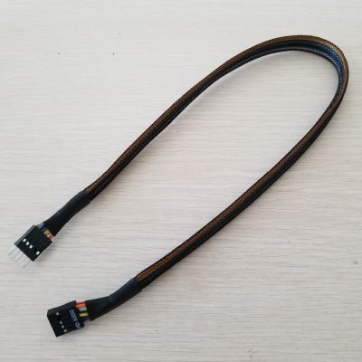 AC97 HD audio extension cable made of UL1007 22AWG wire for Chassis front panel 50cm Male/Female or Female/Female