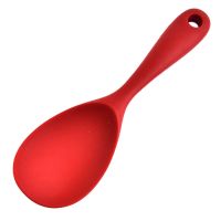 ❃◇ Silicone Rice Spoon Home Durable Simple Domestic Silica Gel Spoons Asian Cooker