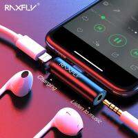 RAXFLY 2 In 1อะแดปเตอร์เสียงสำหรับ7 8 Plus X XS Max Splitter Converter เป็น3.5Mm แจ็คหูฟังชาร์จสายต่อหูฟัง