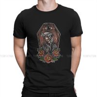 Gream Reaper Newest Tshirts Tattoo Style Men Graphic Fabric Tops T Shirt Round Neck Oversized