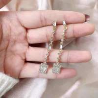 Fashion earrings ต่างหูเงินแท้ 925  (สินค้าพร้อมจัดส่ง)