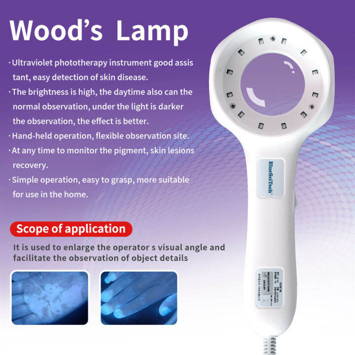 Woods' Lamp Light UV Light Cat Moss detecter Cat Fungus Detector UV