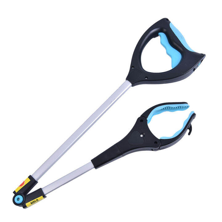 33" Pick Up Helping Hand Foldable Grabber Long Reaching Arm Extension