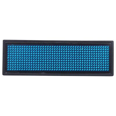 Programmable LED Digital Scrolling Message Name Tag Id Badge(11x44 Pixels)