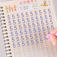 【cw】 Reusable Children Copybook Calligraphy Numbers 0 10 Handwriting Books Math Writing Practice Book kids !