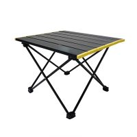 Outdoor Folding Table Mini Portable Mountaineering Camping Barbecue Table Lightweight Aluminum Alloy Small Coffee Table