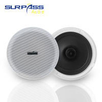 Surpass Audio Surround Sound Speakers System 6inch Ceiling Loudspeakers 8Ohm Roof Speakers For Home Background Music Audio Cinem